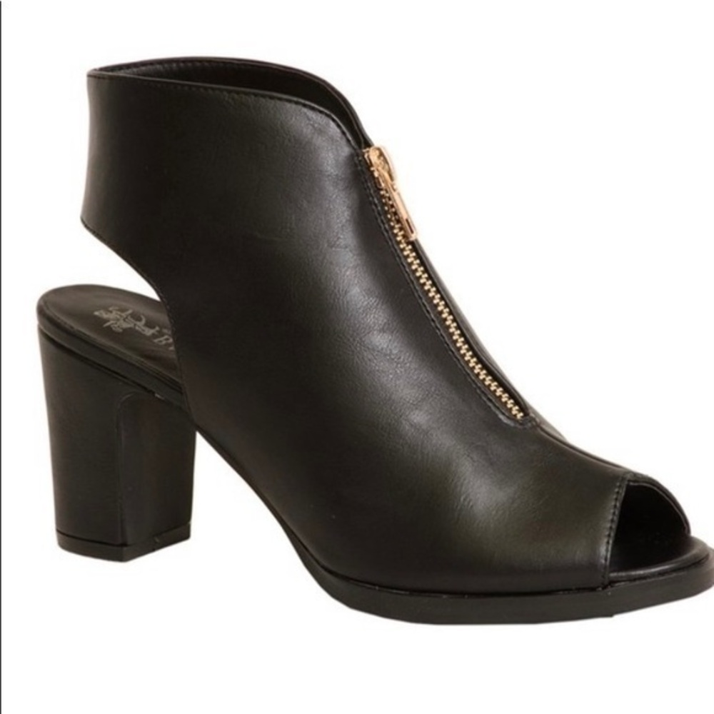 NIB-Ball Band Slingback Peep-Toe Bootie
